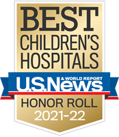 تقرير أونر رول العالمي وأخبار أفضل مستشفى أطفال 2021-22 شارة